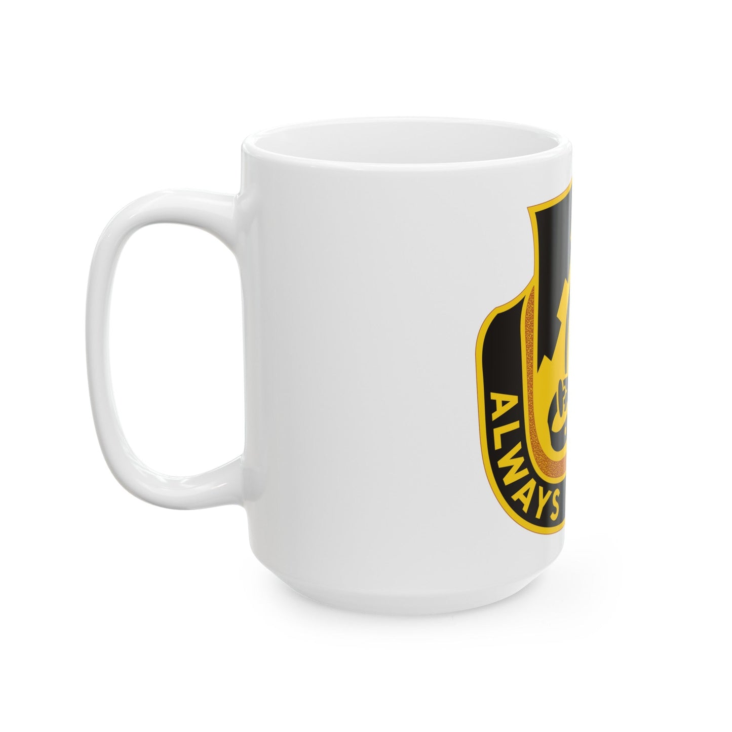 303 Cavalry Regiment WAARNG (U.S. Army) White Coffee Mug-The Sticker Space