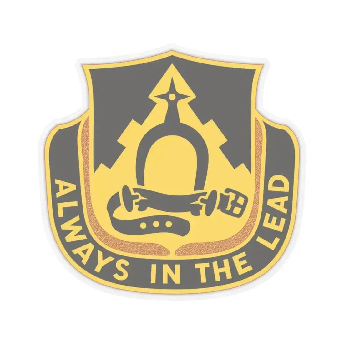 303 Cavalry Regiment WAARNG (U.S. Army) STICKER Vinyl Kiss-Cut Decal 3 Inch Transparent - The Sticker Space