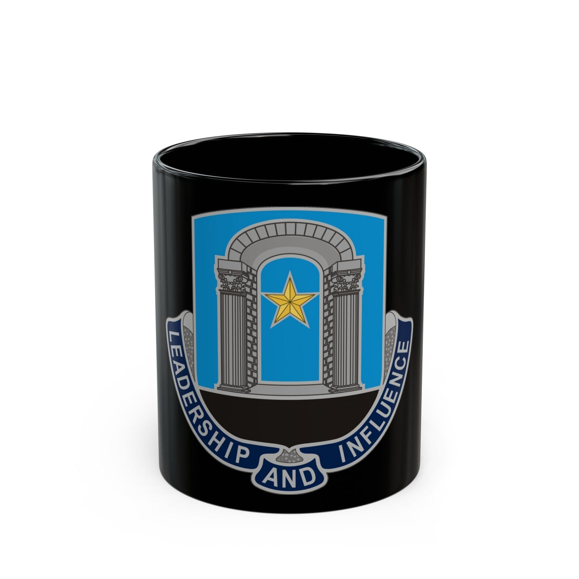 303 Information Operations Battalion (U.S. Army) Black Coffee Mug-11oz-The Sticker Space