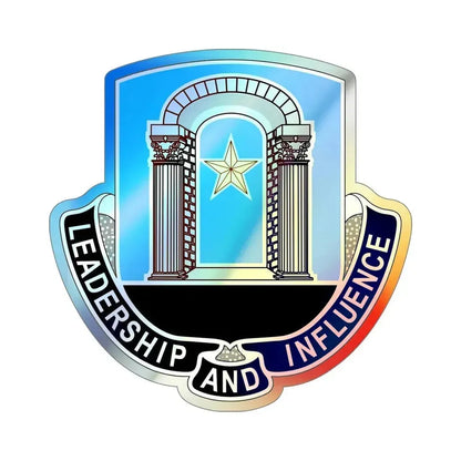 303 Information Operations Battalion (U.S. Army) Holographic STICKER Die-Cut Vinyl Decal - The Sticker Space