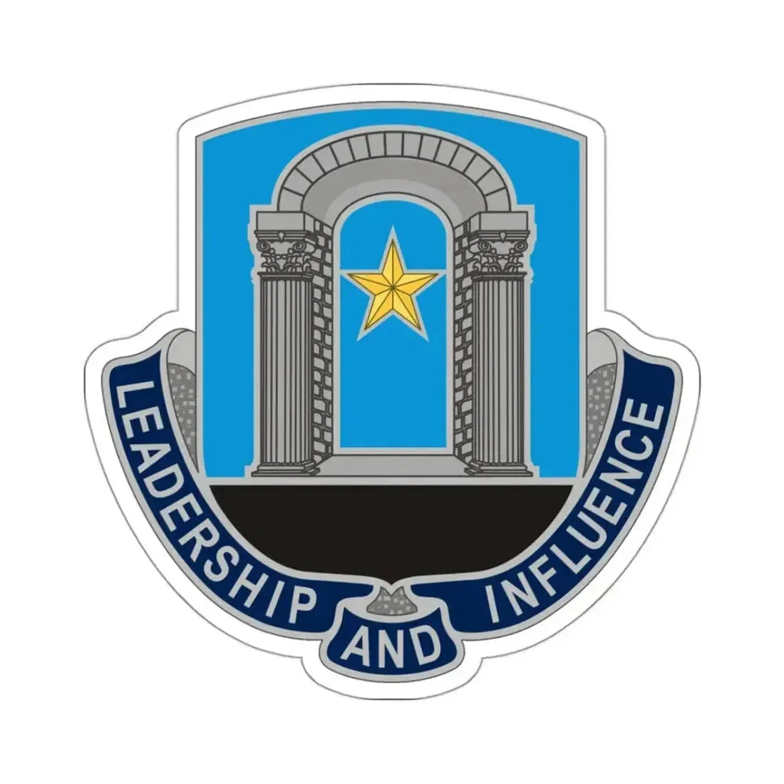 303 Information Operations Battalion (U.S. Army) STICKER Vinyl Kiss-Cut Decal 3 Inch White - The Sticker Space