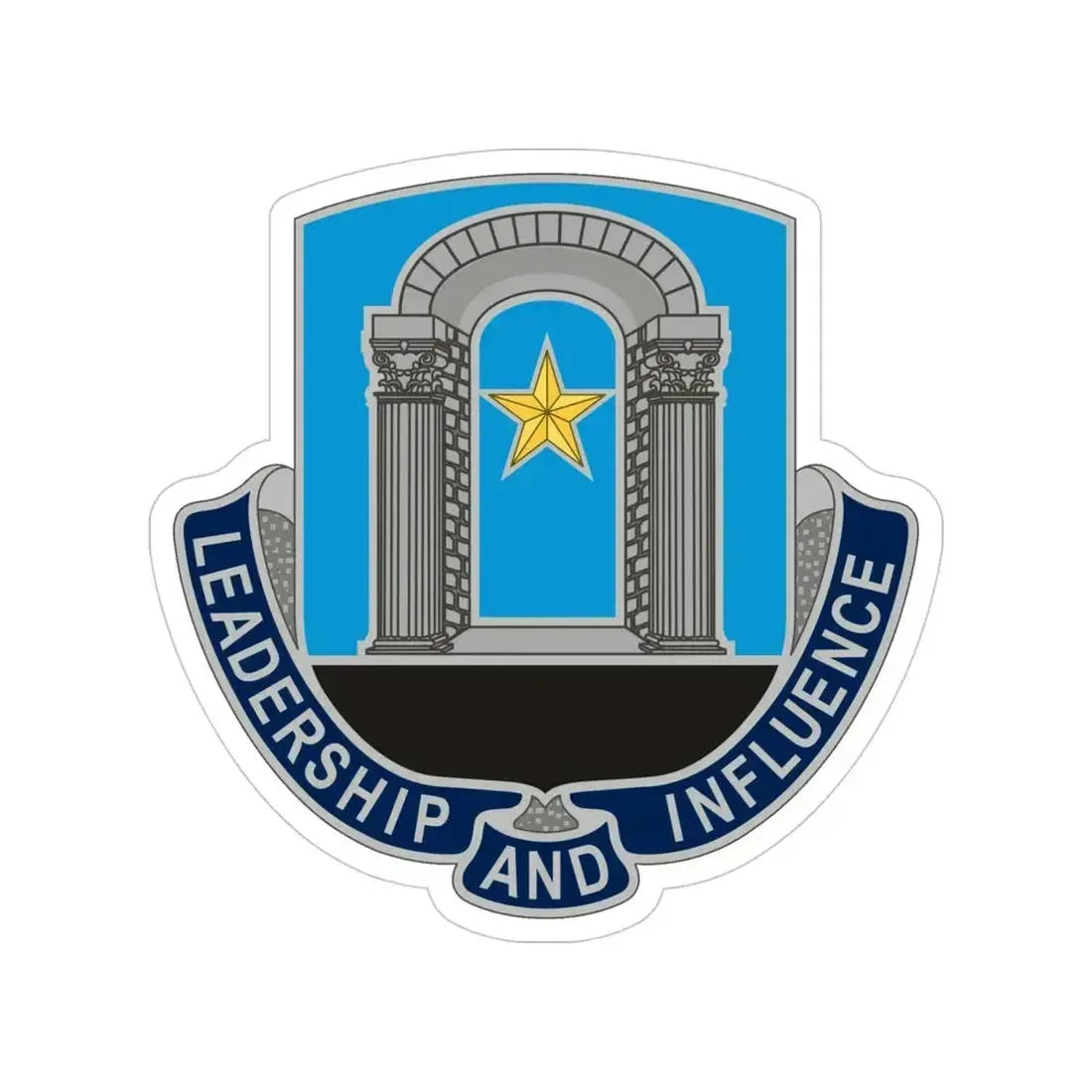 303 Information Operations Battalion (U.S. Army) Transparent STICKER Die-Cut Vinyl Decal 4 Inch - The Sticker Space