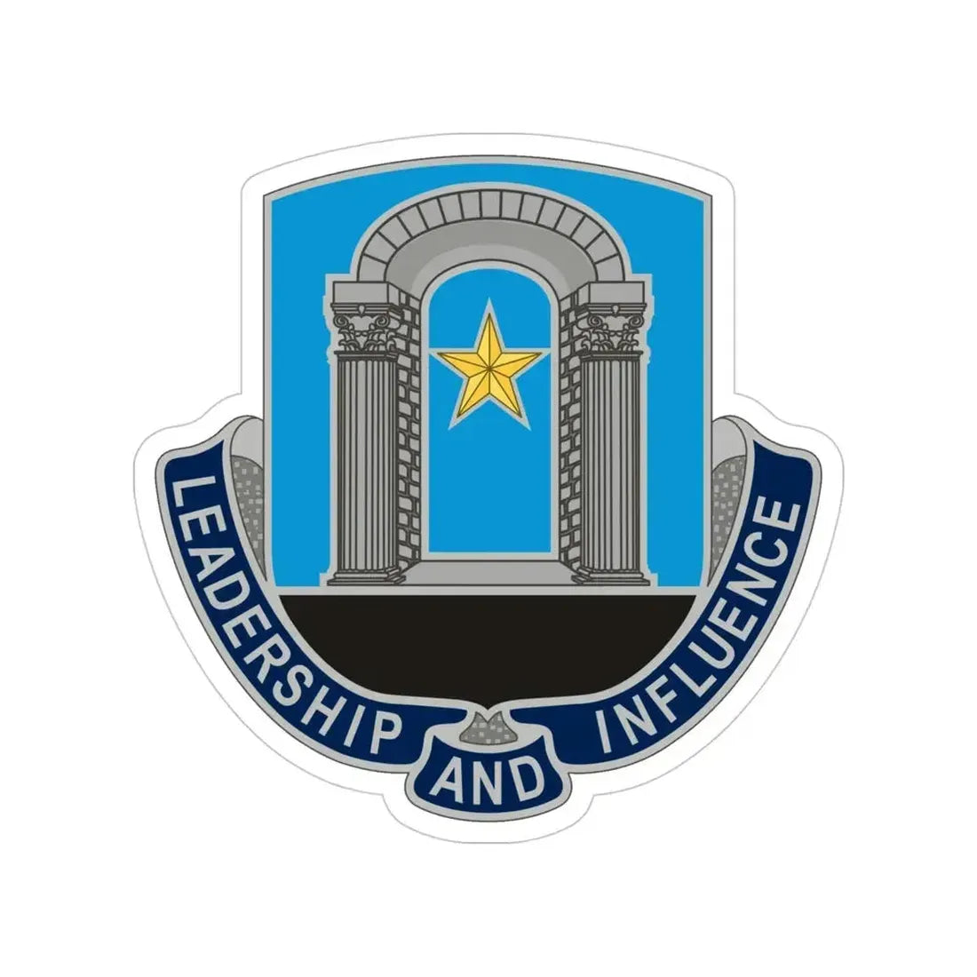 303 Information Operations Battalion (U.S. Army) Transparent STICKER Die-Cut Vinyl Decal 4 Inch - The Sticker Space