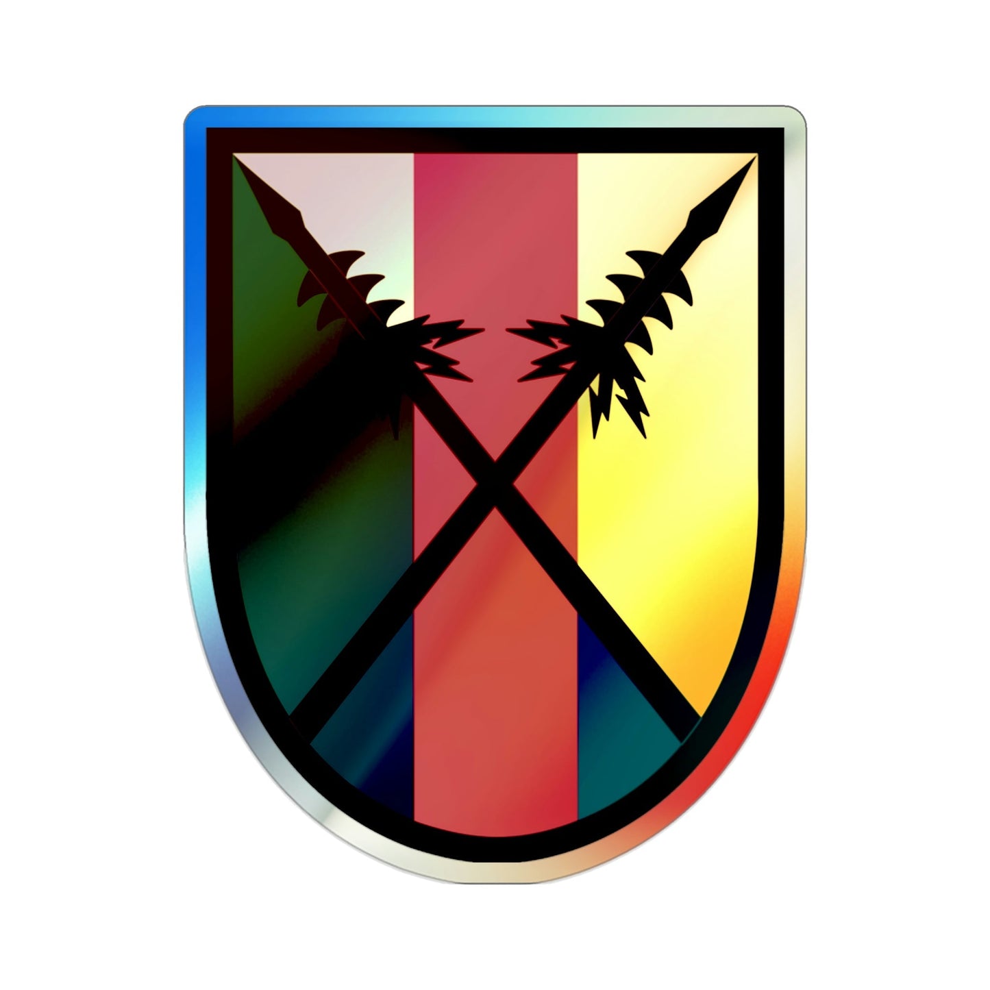 303 Maneuver Enhancement Brigade (U.S. Army) Holographic STICKER Die-Cut Vinyl Decal-2 Inch-The Sticker Space