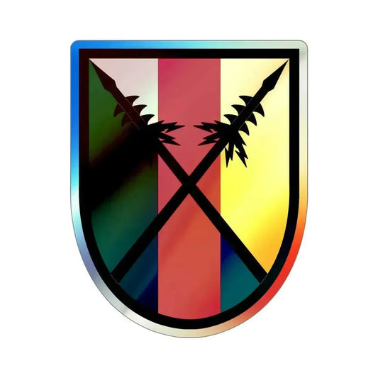 303 Maneuver Enhancement Brigade (U.S. Army) Holographic STICKER Die-Cut Vinyl Decal 6 Inch Holographic - The Sticker Space