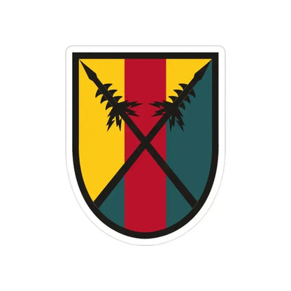 303 Maneuver Enhancement Brigade (U.S. Army) REVERSE PRINT Transparent Die-Cut STICKER 2 Inch Die-Cut Transparent - The Sticker Space