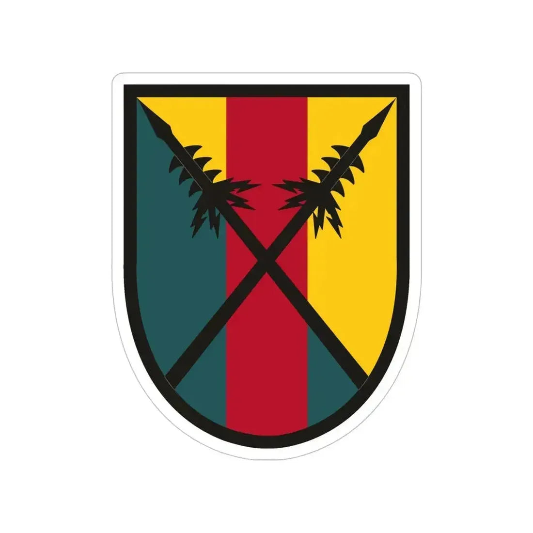 303 Maneuver Enhancement Brigade (U.S. Army) Transparent STICKER Die-Cut Vinyl Decal 6 Inch - The Sticker Space