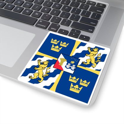 Commandsign King of Sweden (Sweden) STICKER Vinyl Kiss-Cut Decal