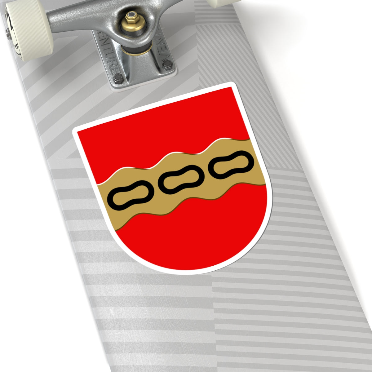 Aitolahti.vaakuna (Finland) (Coat of Arms) STICKER Vinyl Kiss-Cut Decal