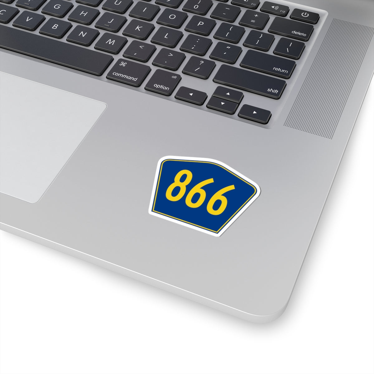 PR secondary 866 (Puerto Rico) (Road Sign) STICKER Vinyl Kiss-Cut Decal