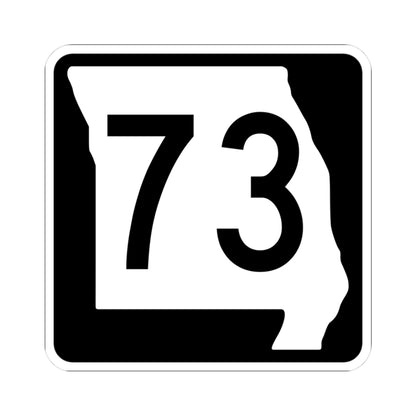MO-73 (Missouri) (Road Sign) STICKER Vinyl Kiss-Cut Decal