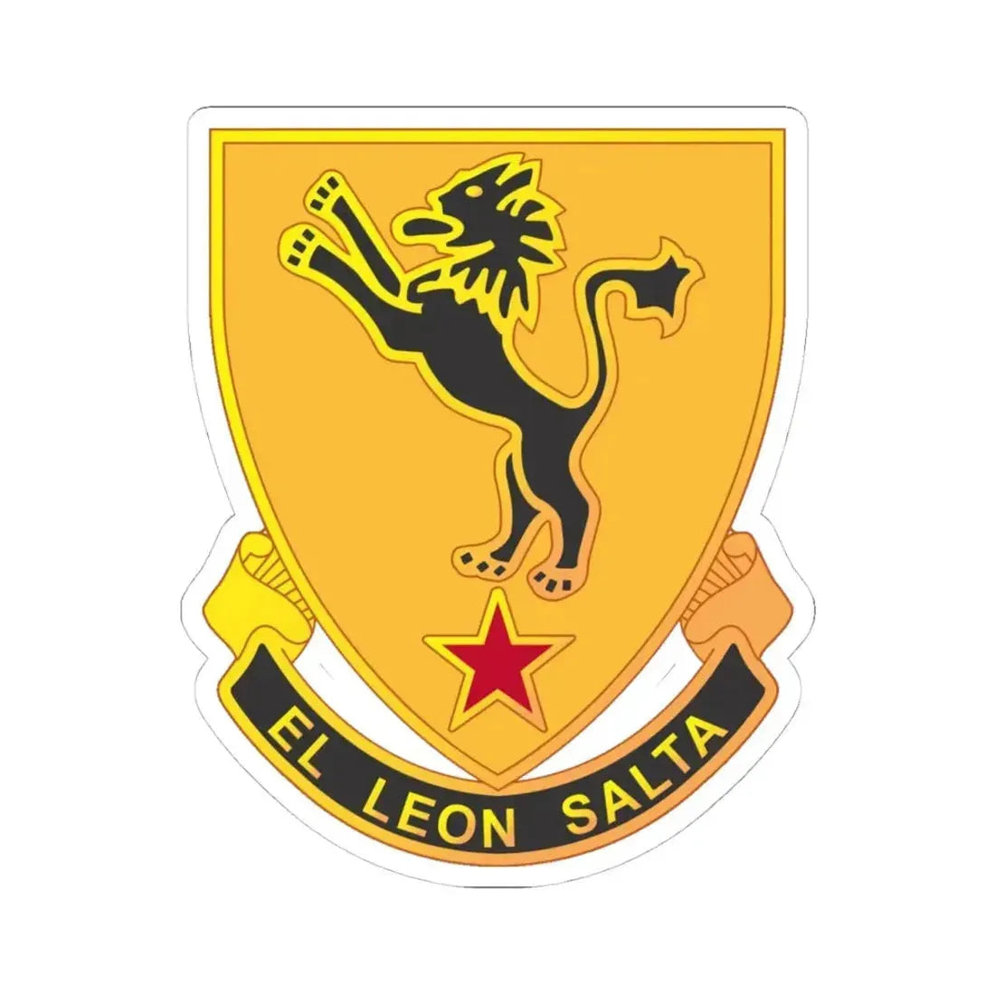 304 Cavalry Regiment (U.S. Army) STICKER Vinyl Kiss-Cut Decal 4 Inch White - The Sticker Space