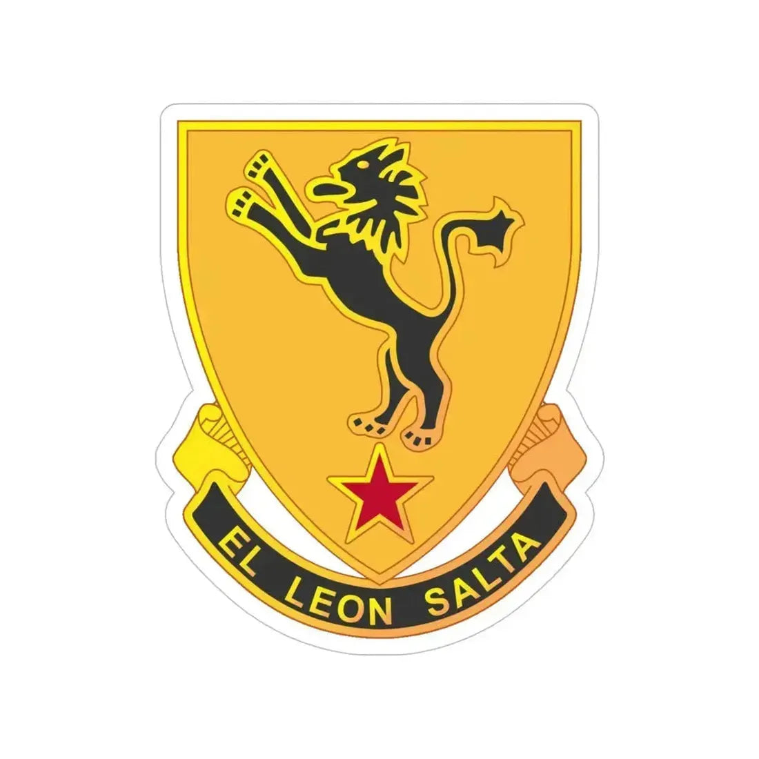 304 Cavalry Regiment (U.S. Army) Transparent STICKER Die-Cut Vinyl Decal 5 Inch - The Sticker Space