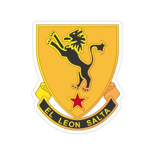 304 Cavalry Regiment (U.S. Army) Transparent STICKER Die-Cut Vinyl Decal 6 Inch - The Sticker Space