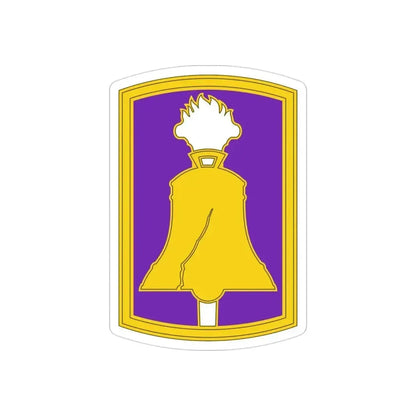 304 Civil Affairs Brigade (U.S. Army) REVERSE PRINT Transparent Die-Cut STICKER 3 Inch Die-Cut Transparent - The Sticker Space