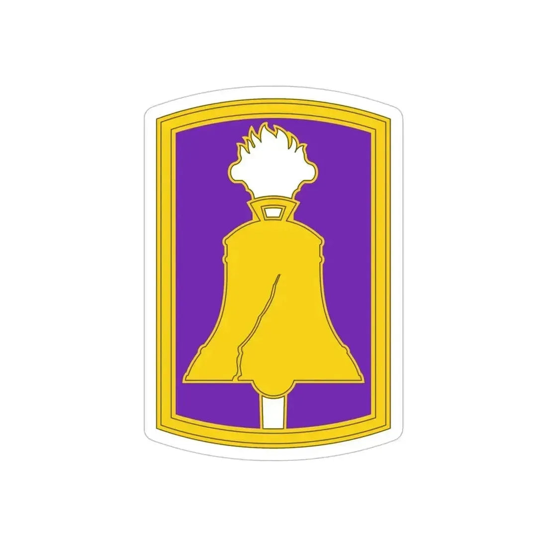 304 Civil Affairs Brigade (U.S. Army) REVERSE PRINT Transparent Die-Cut STICKER 5 Inch Die-Cut Transparent - The Sticker Space