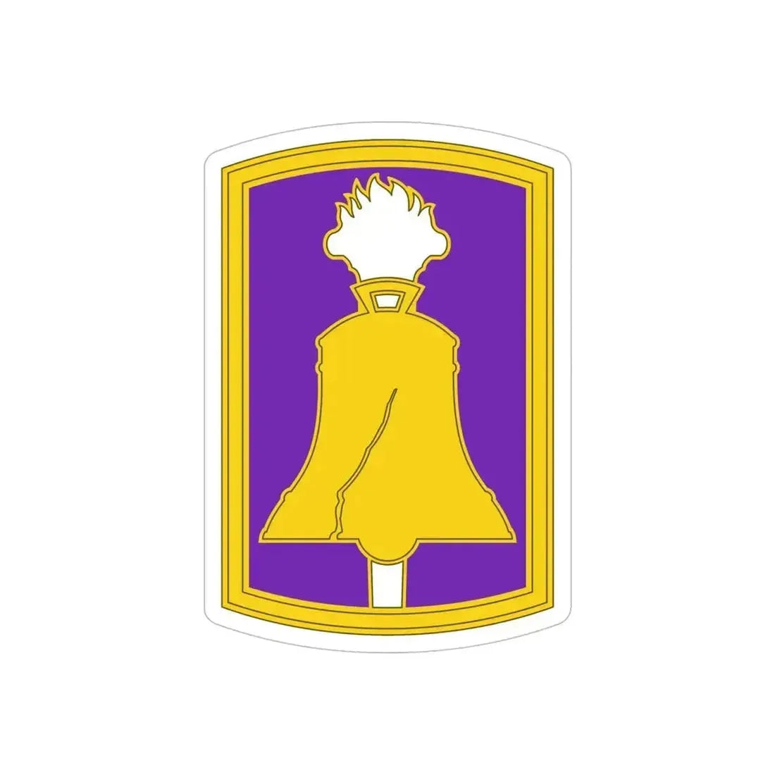 304 Civil Affairs Brigade (U.S. Army) REVERSE PRINT Transparent Die-Cut STICKER 6 Inch Die-Cut Transparent - The Sticker Space