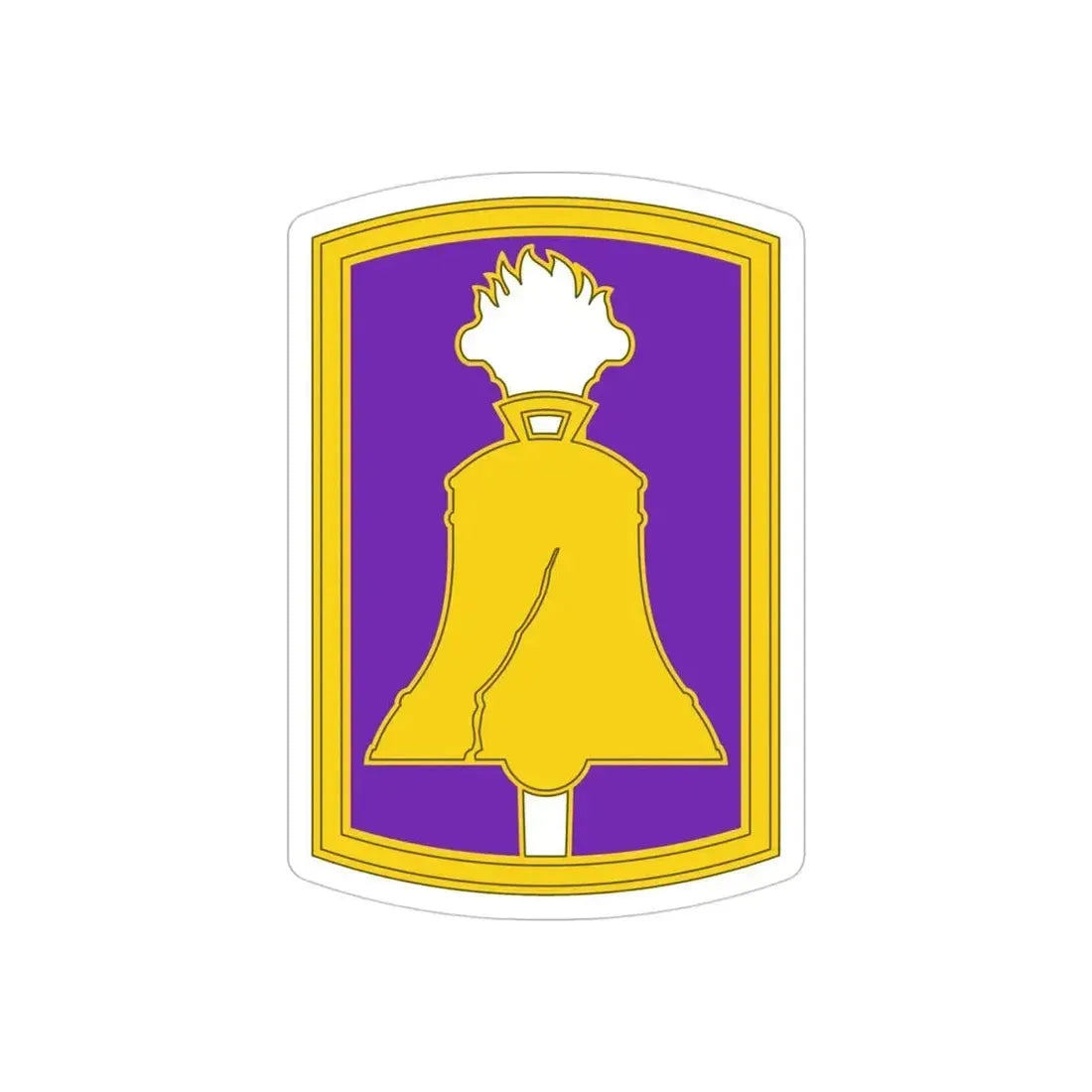 304 Civil Affairs Brigade (U.S. Army) REVERSE PRINT Transparent Die-Cut STICKER - The Sticker Space