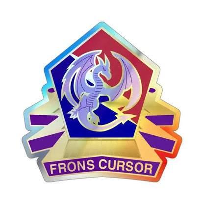 304 Information Operations Battalion (U.S. Army) Holographic STICKER Die-Cut Vinyl Decal 6 Inch Holographic - The Sticker Space