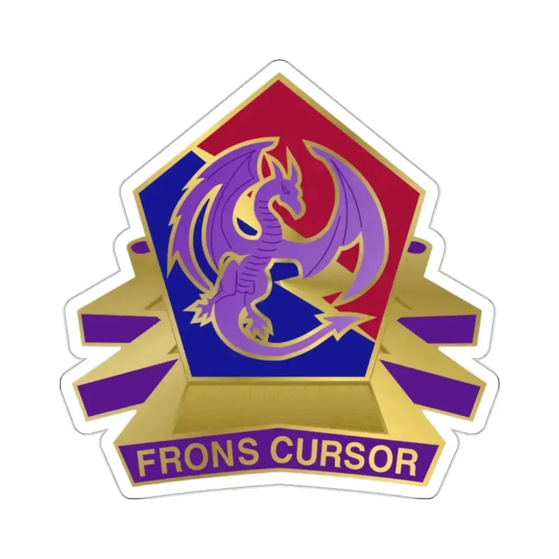 304 Information Operations Battalion (U.S. Army) STICKER Vinyl Kiss-Cut Decal 2 Inch White - The Sticker Space