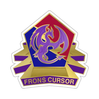 304 Information Operations Battalion (U.S. Army) STICKER Vinyl Kiss-Cut Decal 4 Inch White - The Sticker Space