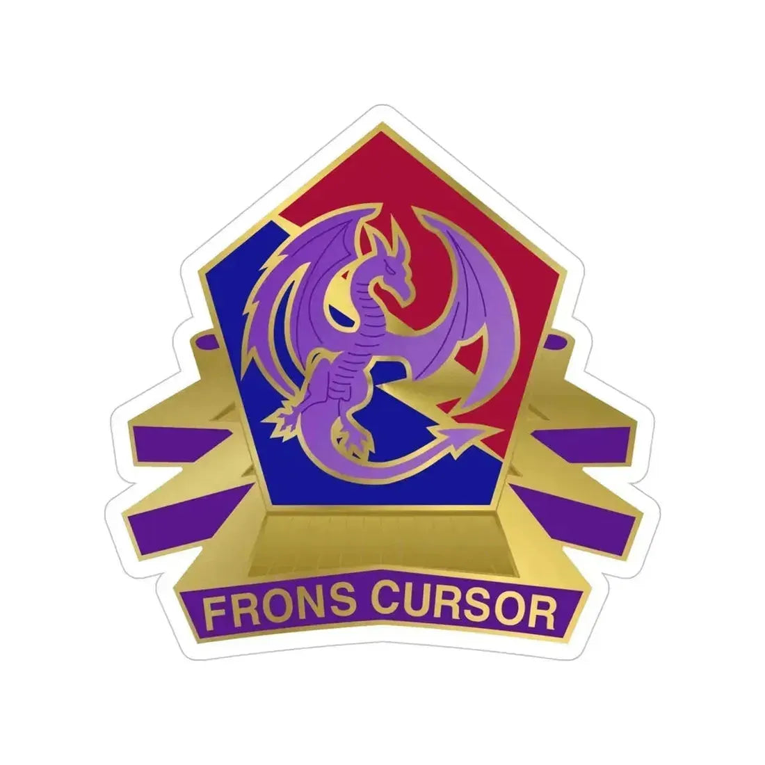 304 Information Operations Battalion (U.S. Army) Transparent STICKER Die-Cut Vinyl Decal 5 Inch - The Sticker Space