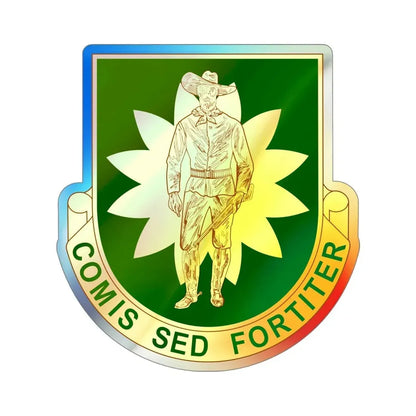 304 Military Police Battalion (U.S. Army) Holographic STICKER Die-Cut Vinyl Decal - The Sticker Space