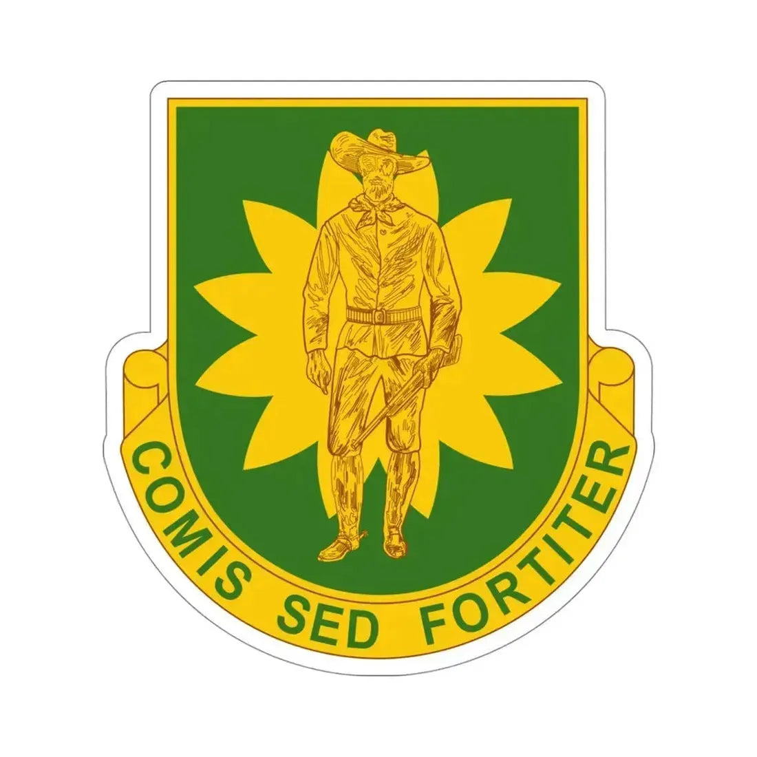 304 Military Police Battalion (U.S. Army) STICKER Vinyl Die-Cut Decal 4 Inch - The Sticker Space