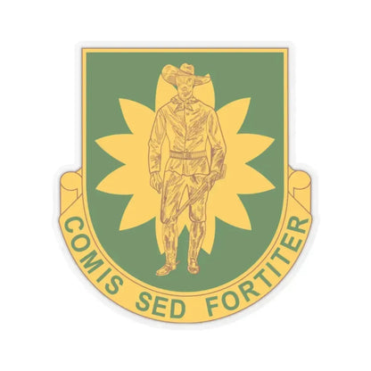 304 Military Police Battalion (U.S. Army) STICKER Vinyl Kiss-Cut Decal 2 Inch Transparent - The Sticker Space