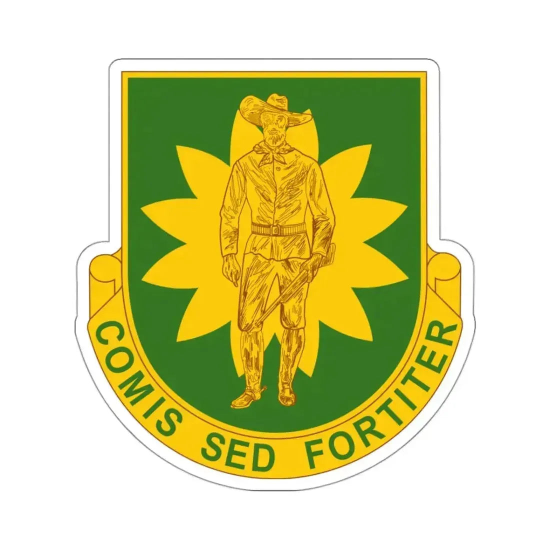 304 Military Police Battalion (U.S. Army) STICKER Vinyl Kiss-Cut Decal 3 Inch White - The Sticker Space