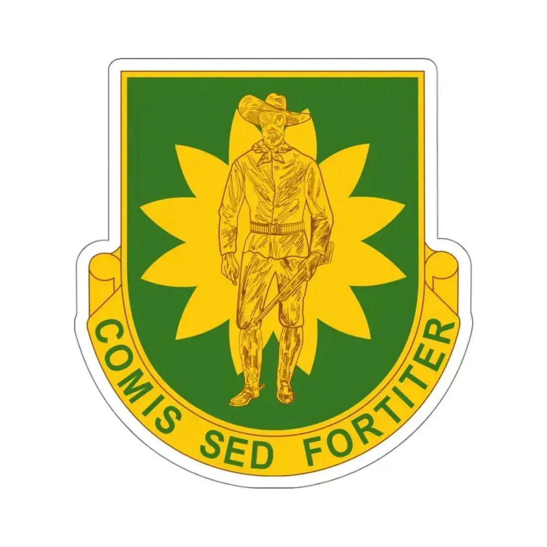 304 Military Police Battalion (U.S. Army) STICKER Vinyl Kiss-Cut Decal 4 Inch White - The Sticker Space