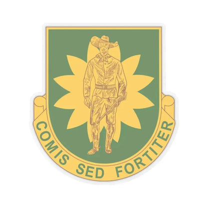 304 Military Police Battalion (U.S. Army) STICKER Vinyl Kiss-Cut Decal 6 Inch Transparent - The Sticker Space