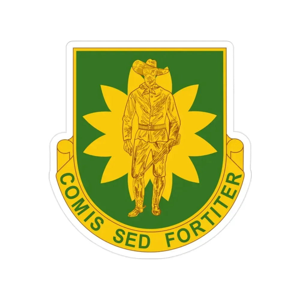 304 Military Police Battalion (U.S. Army) Transparent STICKER Die-Cut Vinyl Decal 2 Inch - The Sticker Space