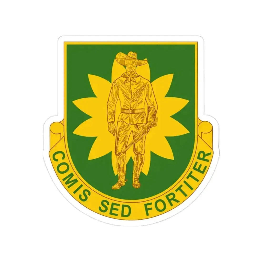 304 Military Police Battalion (U.S. Army) Transparent STICKER Die-Cut Vinyl Decal 2 Inch - The Sticker Space