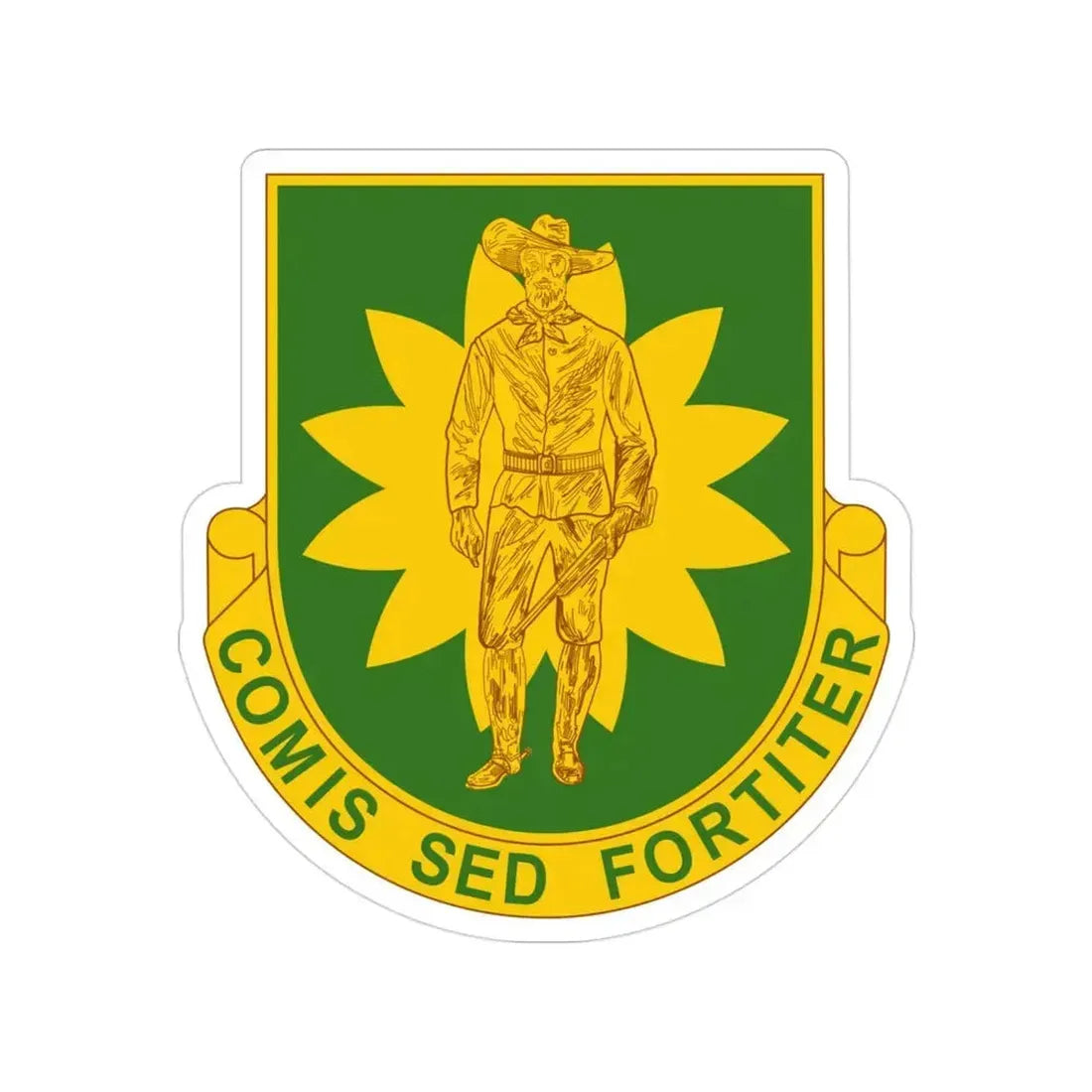 304 Military Police Battalion (U.S. Army) Transparent STICKER Die-Cut Vinyl Decal 3 Inch - The Sticker Space