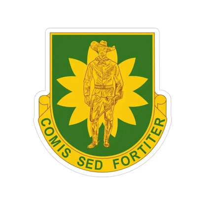 304 Military Police Battalion (U.S. Army) Transparent STICKER Die-Cut Vinyl Decal 4 Inch - The Sticker Space