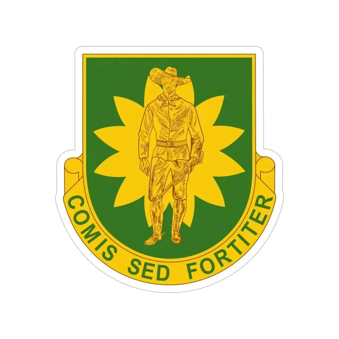 304 Military Police Battalion (U.S. Army) Transparent STICKER Die-Cut Vinyl Decal 6 Inch - The Sticker Space