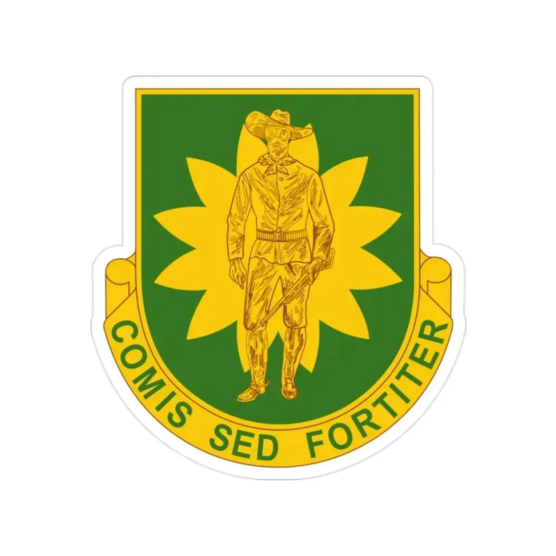 304 Military Police Battalion (U.S. Army) Transparent STICKER Die-Cut Vinyl Decal - The Sticker Space