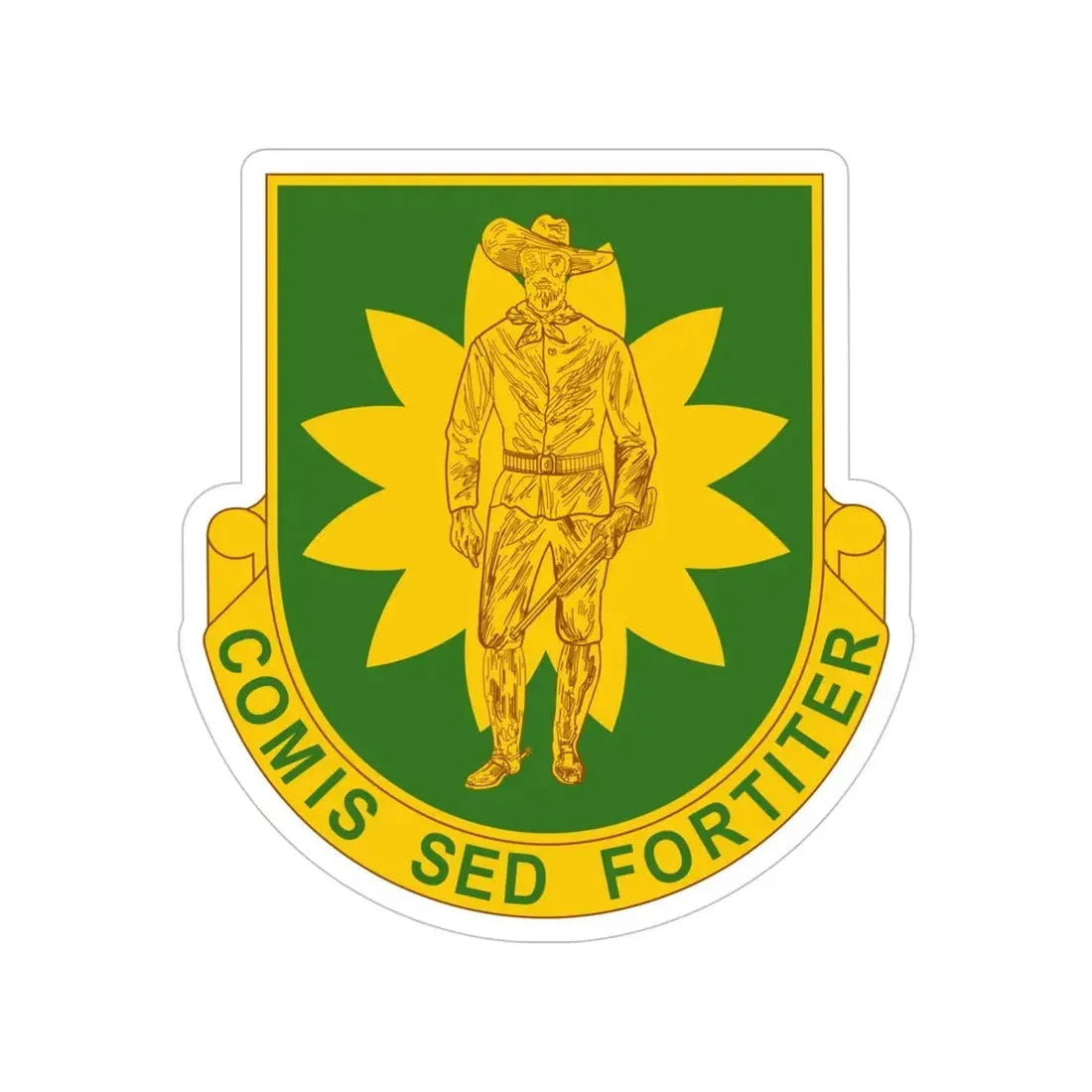 304 Military Police Battalion (U.S. Army) Transparent STICKER Die-Cut Vinyl Decal - The Sticker Space