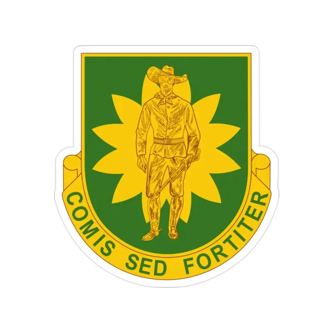 304 Military Police Battalion (U.S. Army) Transparent STICKER Die-Cut Vinyl Decal - The Sticker Space