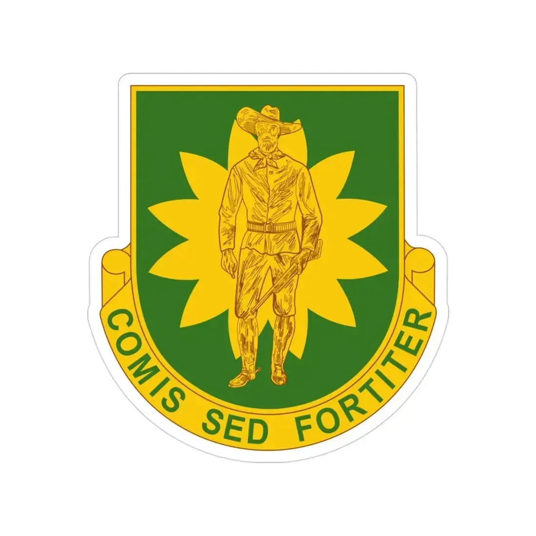 304 Military Police Battalion (U.S. Army) Transparent STICKER Die-Cut Vinyl Decal - The Sticker Space