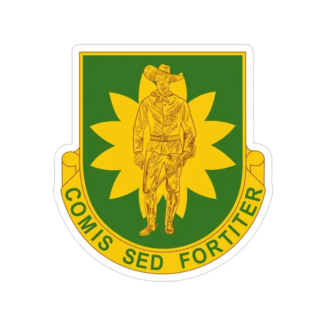 304 Military Police Battalion (U.S. Army) Transparent STICKER Die-Cut Vinyl Decal - The Sticker Space