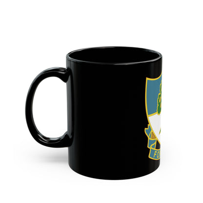 304th Infantry Regiment (U.S. Army) Black Coffee Mug-The Sticker Space