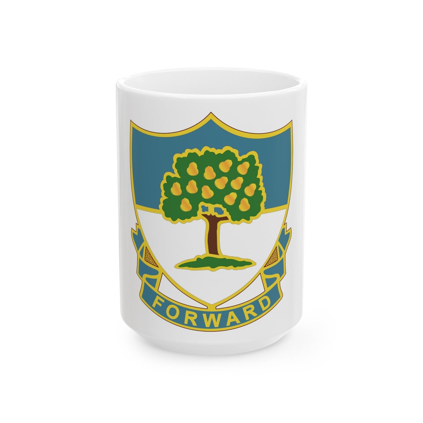 304th Infantry Regiment (U.S. Army) White Coffee Mug-15oz-The Sticker Space