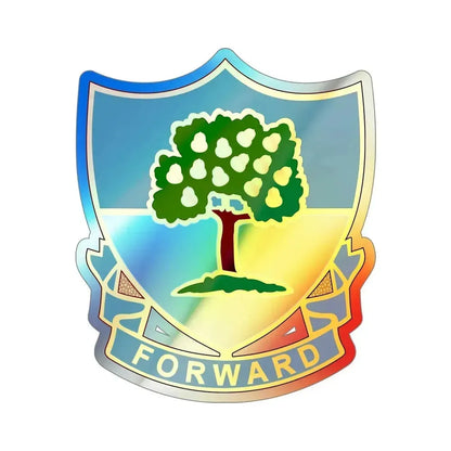 304th Infantry Regiment (U.S. Army) Holographic STICKER Die-Cut Vinyl Decal 5 Inch Holographic - The Sticker Space