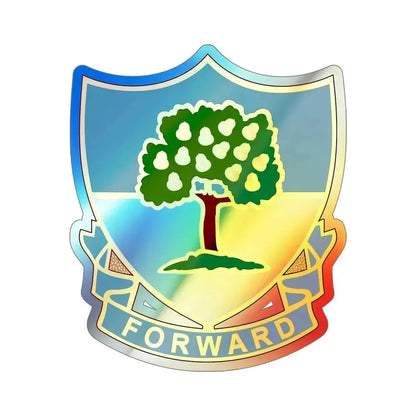 304th Infantry Regiment (U.S. Army) Holographic STICKER Die-Cut Vinyl Decal 6 Inch Holographic - The Sticker Space