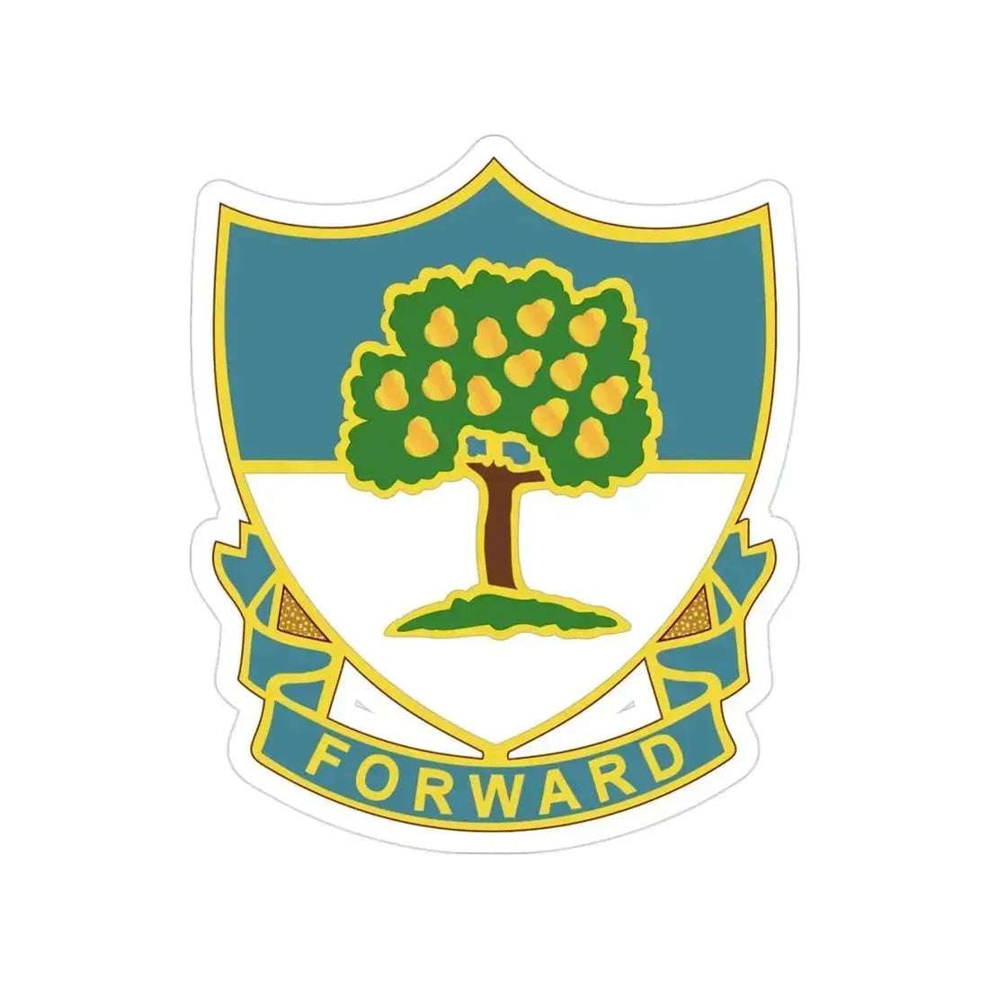 304th Infantry Regiment (U.S. Army) Transparent STICKER Die-Cut Vinyl Decal 3 Inch - The Sticker Space