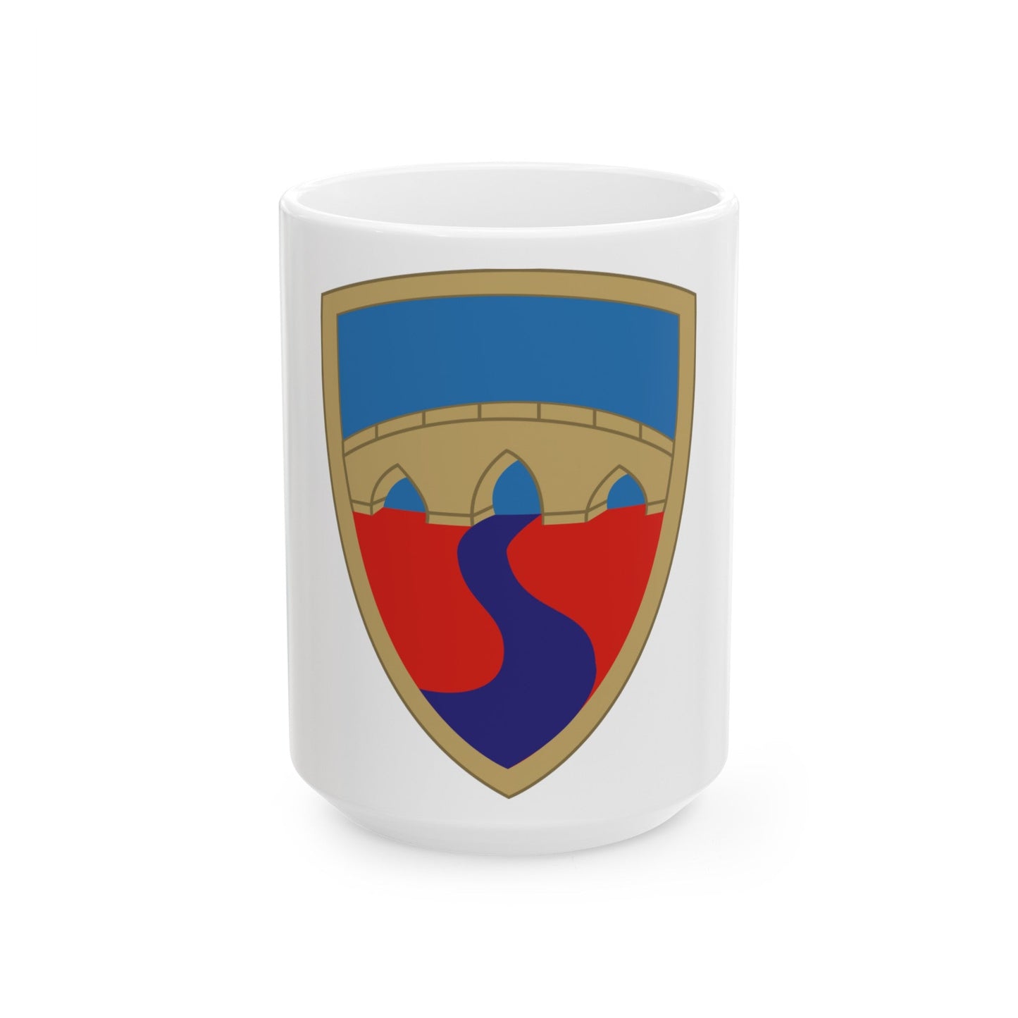 304th Sustainment Brigade (U.S. Army) White Coffee Mug-15oz-The Sticker Space