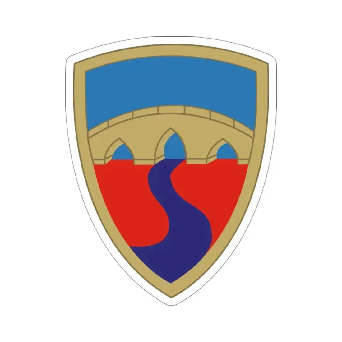 304th Sustainment Brigade (U.S. Army) STICKER Vinyl Die-Cut Decal 3 Inch - The Sticker Space