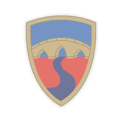 304th Sustainment Brigade (U.S. Army) STICKER Vinyl Kiss-Cut Decal 2 Inch Transparent - The Sticker Space